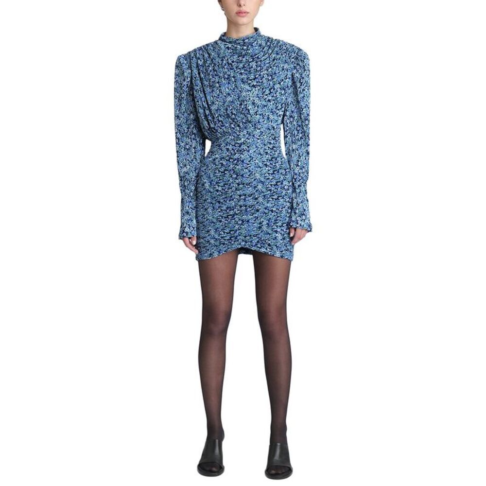 Sabina Musayev Womens  Solly Mini Dress, Turquoise